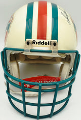 Dan Marino Autographed Miami Dolphins White Full Size Authentic Helmet UDA Holo #UDT23298