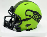 Elijah Arroyo Autographed Seattle Seahawks Rave Green Speed Mini Helmet JSA #SD233943