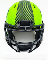 Elijah Arroyo Autographed Seattle Seahawks Rave Green Speed Mini Helmet JSA #SD233943