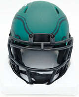 LeSean McCoy Autographed Philadelphia Eagles Rave Green Speed Mini Helmet Beckett BAS Witness #2W102574