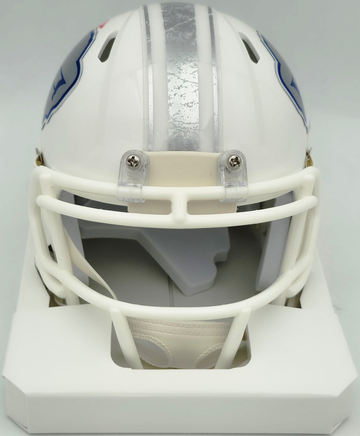 LeSean McCoy Autographed Buffalo Bills White Rivalries Speed Mini Helmet Beckett BAS Witness #2W102766