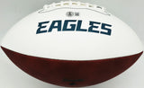 LeSean McCoy Autographed Philadelphia Eagles White Logo Football (Smudged) Beckett BAS Witness #2W102854