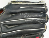 Bill Krueger Autographed Game Used Black Mizuno Fielding Glove Seattle Mariners "To Colin" SKU #267140