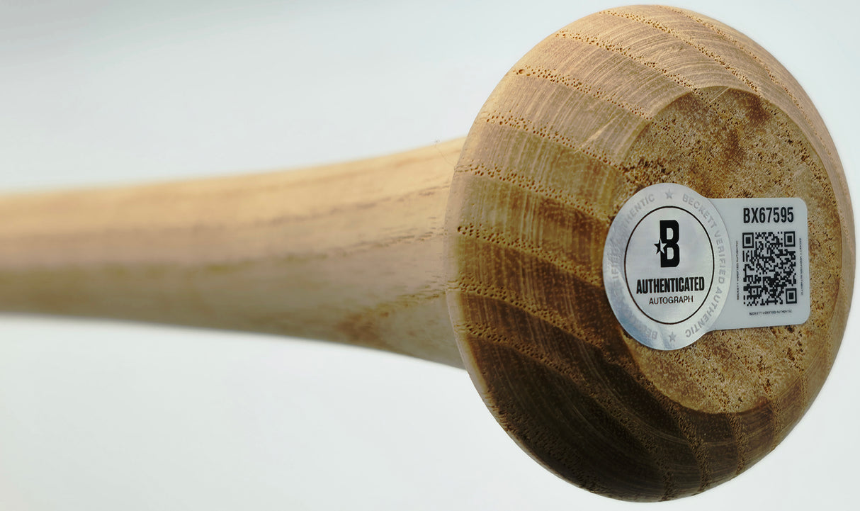 Mike Schmidt Autographed Rawlings Baseball Bat Philadelphia Phillies Beckett BAS QR #BX67595