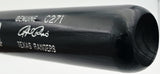Rafael Palmeiro Autographed Game Issued Louisville Slugger C271 Baseball Bat Texas Rangers Beckett BAS QR #BX67594