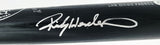 Rickey Henderson Autographed Game Issued Louisville Slugger T141 Baseball Bat San Diego Padres Beckett BAS QR #BX67569