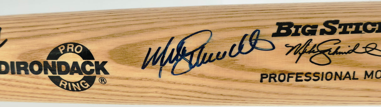 Mike Schmidt Autographed Rawlings Baseball Bat Philadelphia Phillies Beckett BAS QR #BX67592