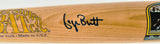 George Brett Autographed Cooperstown Baseball Bat Kansas City Royals Beckett BAS QR #BX67587