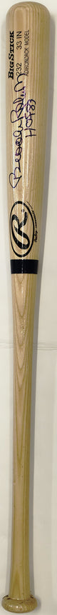 Brooks Robinson Autographed Rawlings Baseball Bat Baltimore Orioles Beckett BAS QR #BX67589