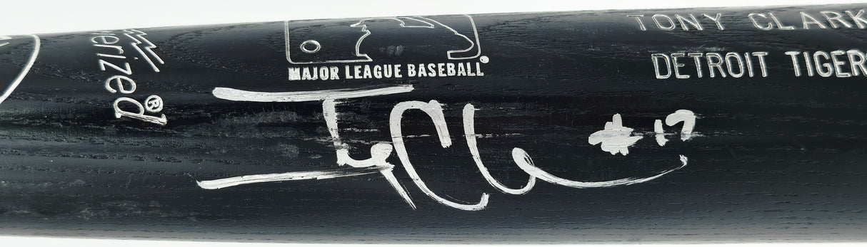 Tony Clark Autographed Game Issued Louisville Slugger C271S Baseball Bat Detroit Tigers Beckett BAS QR #BX67575