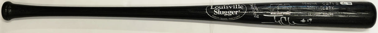 Tony Clark Autographed Game Issued Louisville Slugger C271S Baseball Bat Detroit Tigers Beckett BAS QR #BX67575