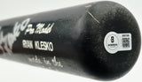 Ryan Klesko Autographed Game Used Uncracked Carolina Clubs Baseball Bat Atlanta Braves Beckett BAS QR #BX67593