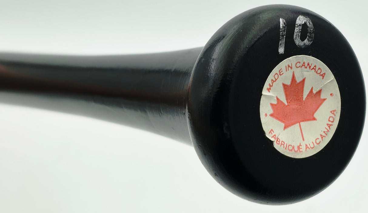 Michael Young Autographed Game Issued Sam KB1 Baseball Bat Texas Rangers Beckett BAS QR #BX67612