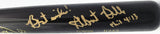 Albert Belle Autographed Game Issued Louisville Slugger B343 Baseball Bat Chicago White Sox Beckett BAS QR #BX67581
