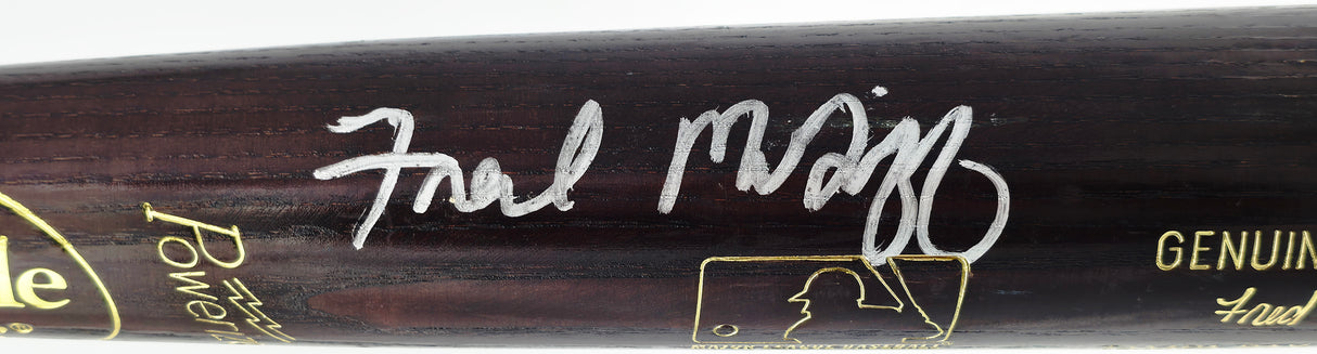 Fred McGriff Autographed Game Used Uncracked Louisville Slugger C271 Baseball Bat Tampa Bay Rays Beckett BAS QR #BX67571