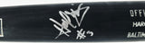 Harold Baines Autographed Game Issued Young Bat Co. Baseball Bat Baltimore Orioles Beckett BAS QR #BX67573