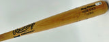 Mark Grace Autographed Game Used Uncracked Rawlings 256B Baseball Bat Chicago Cubs Beckett BAS QR #BX67578