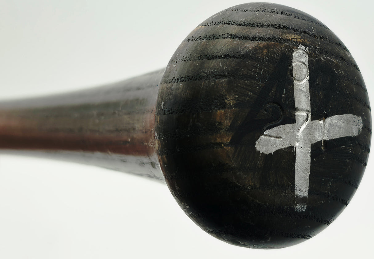 Mo Vaughn Autographed Game Issued KC Slammer Baseball Bat Boston Red Sox Beckett BAS QR #BX67585