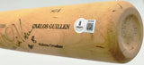 Carlos Guillen Autographed Game Issued Sam SG1 Baseball Bat Seattle Mariners Beckett BAS QR #BX67610