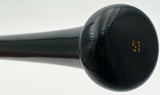 Ichiro Suzuki Autographed Black Mizuno 3000th Hit Baseball Bat Miami Marlins "#51" "8/7/16" MLB Holo #JB615295