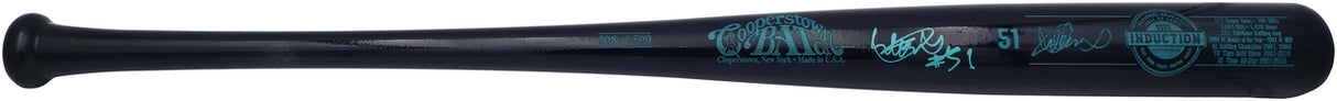 Ichiro Suzuki Autographed Blue 2025 Cooperstown HOF Induction Baseball Bat Seattle Mariners "#51" IS Holo & Beckett BAS Witness #3W344848