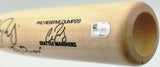 Cal Raleigh Autographed Blonde Victus Torpedo Player Model Baseball Bat Seattle Mariners "Big Dumper" (Smudged) MLB Holo #PX487651