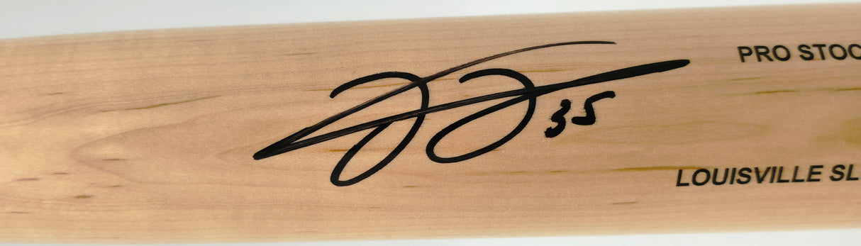 Frank Thomas Autographed Blonde Louisville Slugger Pro Stock Baseball Bat Chicago White Sox MCS Holo #102039