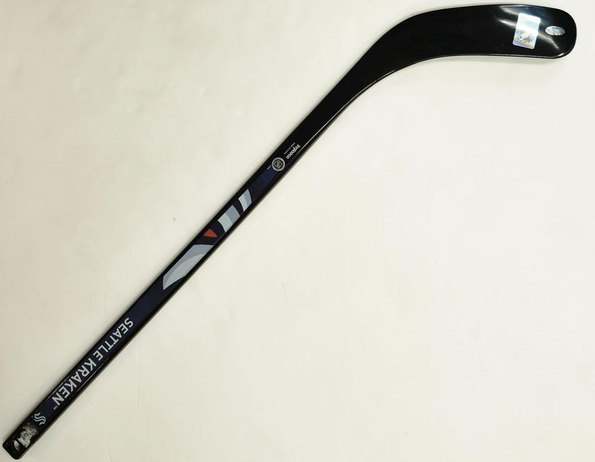 Yanni Gourde Autographed Black Mini Hockey Stick Seattle Kraken MCS Holo #102003