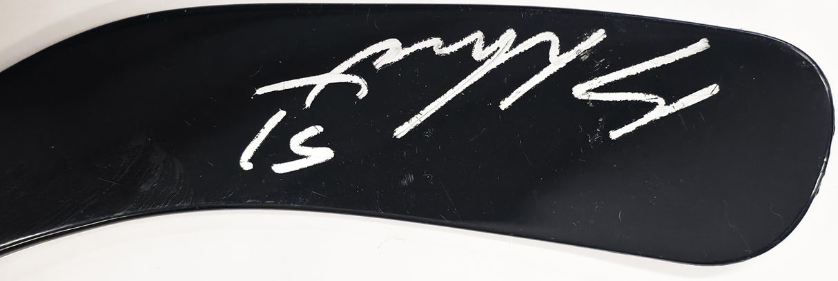 Shane Wright Autographed Black Mini Hockey Stick Seattle Kraken Beckett BAS QR #BS30330