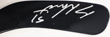 Shane Wright Autographed Black Mini Hockey Stick Seattle Kraken Beckett BAS QR #BS30330