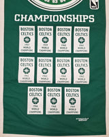 Bill Russell Autographed 11 Champions 30th Anniversary Banner Boston Celtics "#6" Beckett BAS #AE57455