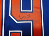 Edmonton Oilers Wayne Gretzky Autographed Orange & Blue Jersey Beckett BAS #AE85519