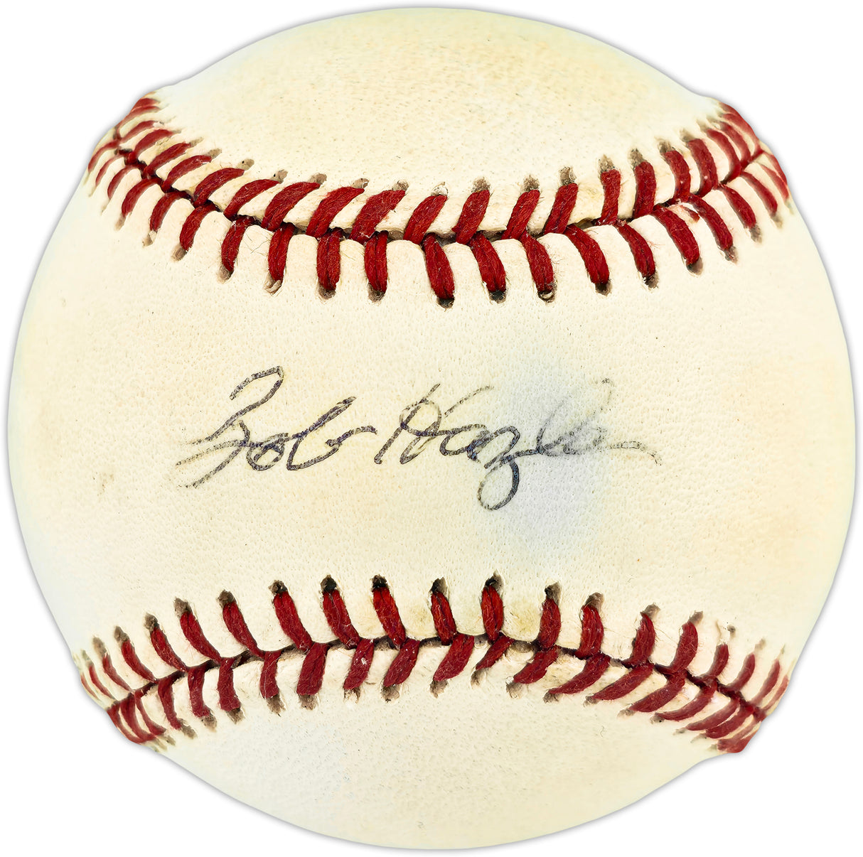 Bob Hazle Autographed Official NL Baseball Milwaukee Braves Beckett BAS QR #BX67614