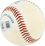 Nolan Ryan Autographed Official AL Baseball Texas Rangers, Los Angeles Angels Beckett BAS QR #BX67618