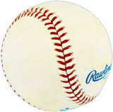 Nolan Ryan Autographed Official AL Baseball Texas Rangers, Los Angeles Angels Beckett BAS QR #BX67618