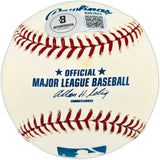 Rickey Henderson Autographed Official MLB Baseball Oakland A's, New York Yankees "#24" Beckett BAS QR #BX67624
