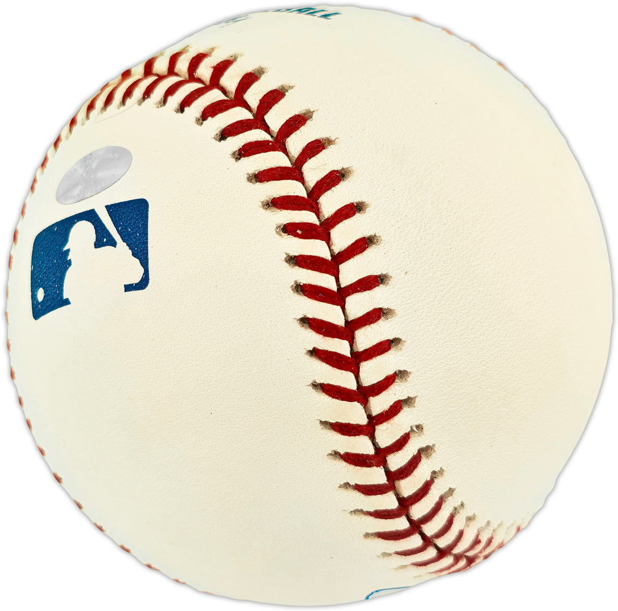 Joe Morgan Autographed Official 2001 Father's Day Logo MLB Baseball Cincinnati Reds Beckett BAS QR #BX67630