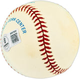 Ken Griffey Jr. Autographed Official AL Baseball Seattle Mariners Beckett BAS QR #BX67634