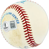 Reggie Jackson Autographed Official AL Baseball New York Yankees "HOF 93" Beckett BAS QR #BX67643