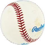 Reggie Jackson Autographed Official AL Baseball New York Yankees "HOF 93" Beckett BAS QR #BX67643