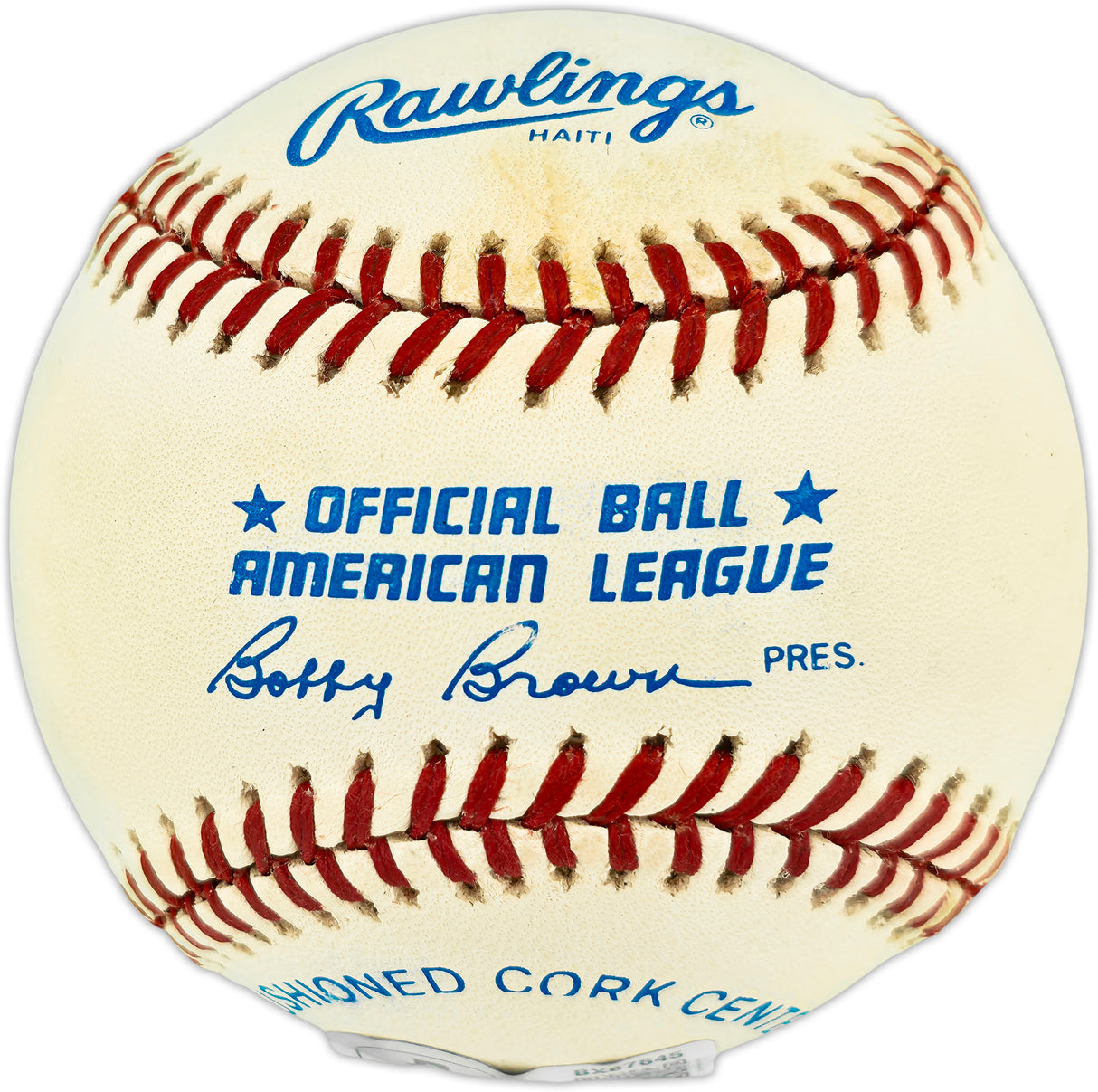 Carl Yastrzemski Autographed Official AL Baseball Boston Red Sox Beckett BAS QR #BX67645