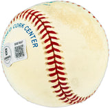 Nolan Ryan Autographed Official AL Baseball Texas Rangers, Los Angeles Angels Beckett BAS QR #BX67647