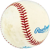 Nolan Ryan Autographed Official AL Baseball Texas Rangers, Los Angeles Angels Beckett BAS QR #BX67647
