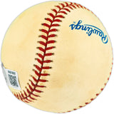 George Brett Autographed Official AL Baseball Kansas City Royals "HOF 99" Beckett BAS QR #BX67652