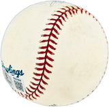Jorge Posada Autographed Official MLB Baseball New York Yankees Beckett BAS QR #BX67654