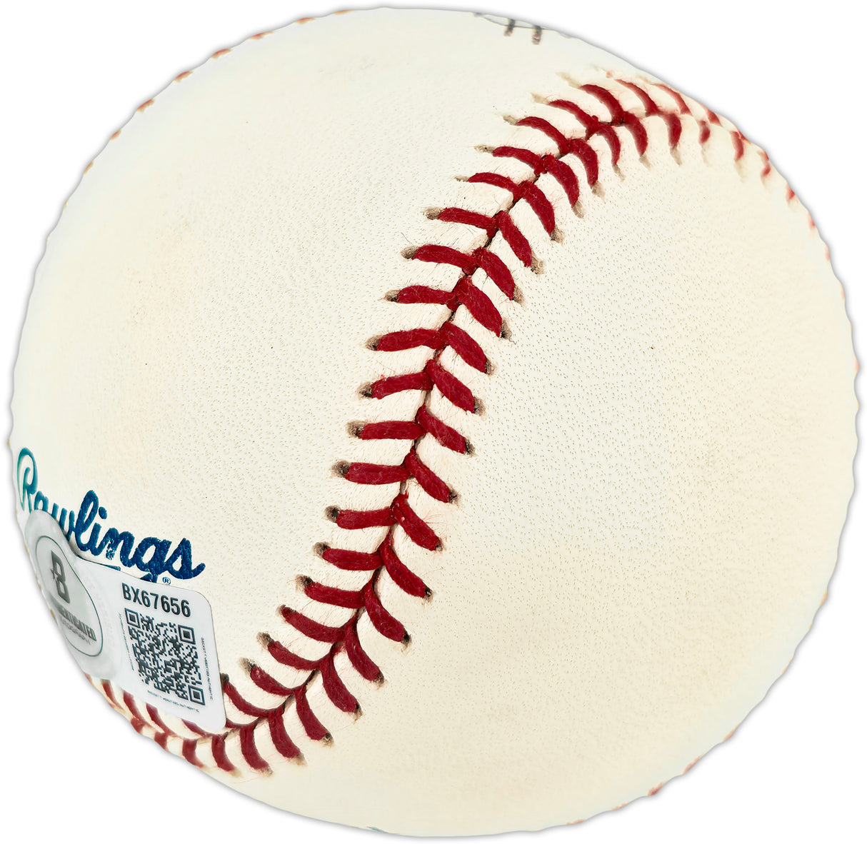John Smoltz Autographed Official MLB Baseball Atlanta Braves Beckett BAS QR #BX67656