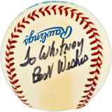 Dave Niehaus Autographed Official AL Baseball Seattle Mariners "My Oh My & To Whitney" MCS Holo #102001