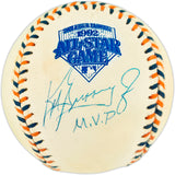 Ken Griffey Jr. Autographed Official 1992 All Star Game Logo Baseball Seattle Mariners "MVP" Beckett BAS QR #BX67666