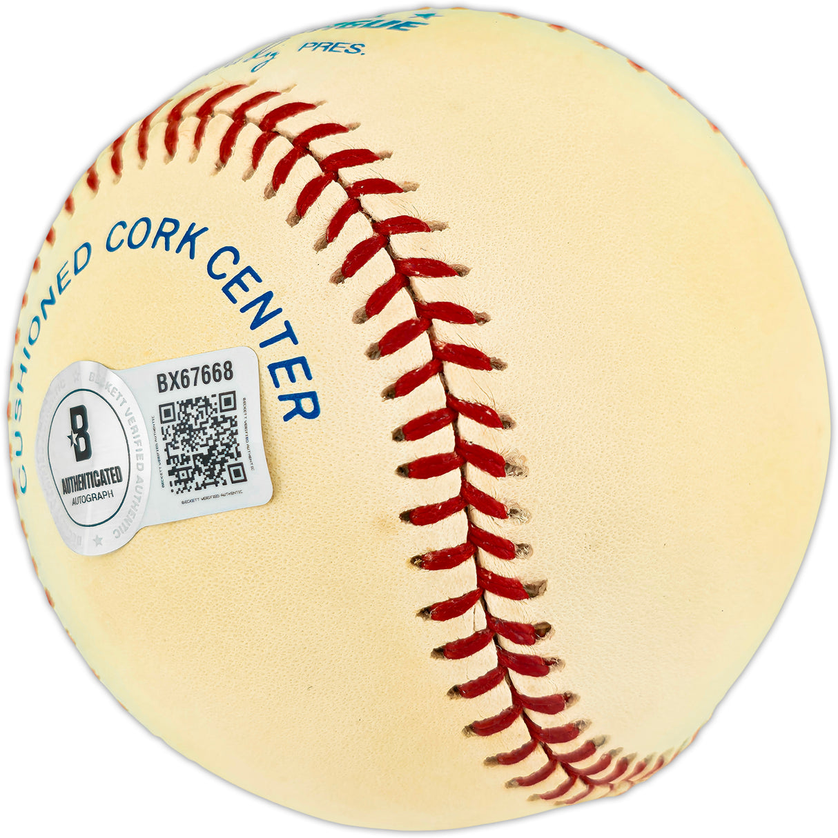Alex Rodriguez Autographed Official AL Baseball New York Yankees, Seattle Mariners Beckett BAS QR #BX67668
