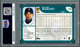 Ichiro Suzuki Autographed 2001 Topps Rookie Card #726 Seattle Mariners PSA 9 Auto Grade Gem Mint 10 PSA/DNA Stock #267530